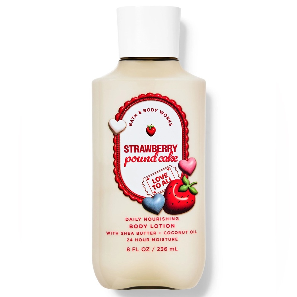 BBW Strawberry Poundcake 4PC NEW FULL-SIZE - Picture 9 of 16